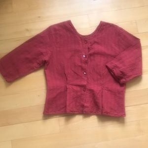 Flax jacket by Jeanne Engelhart
